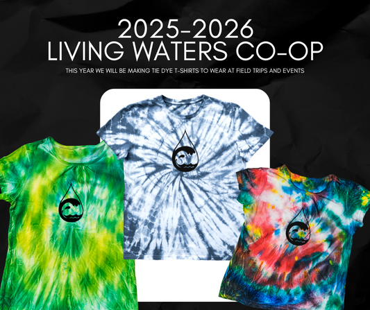 Living Waters Co-Op 2025/2026 Tie Dye Shirt