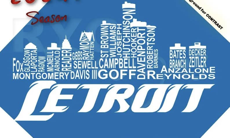 Detroit Team Skyline