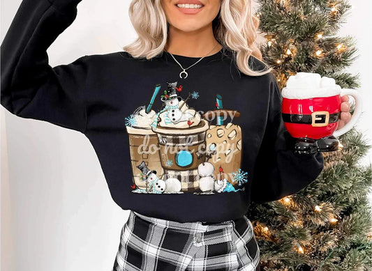 Snowmen coffees