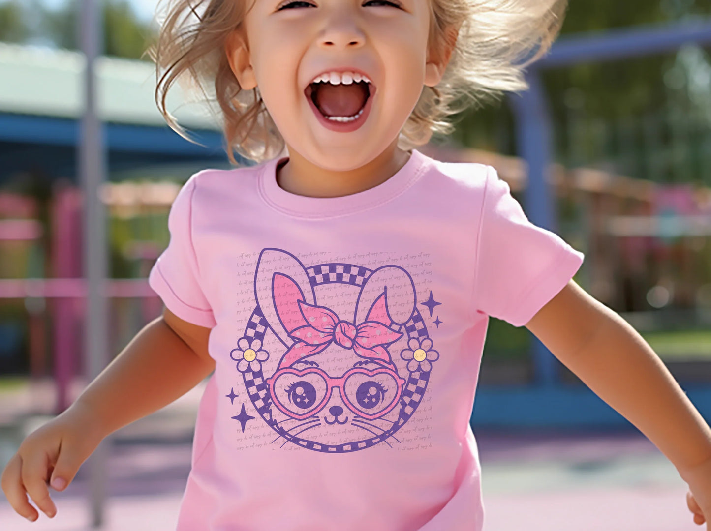 Purple and Pink Bunny