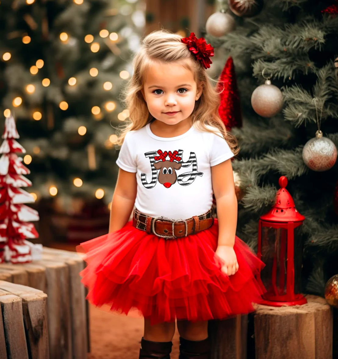 Joy with Reindeer