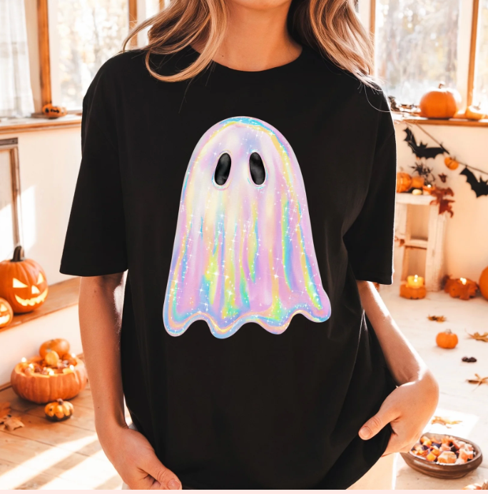 GLITTER iridescent ghost-Pre Order