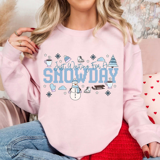 Just waiting for a snowday- Comfort Colors